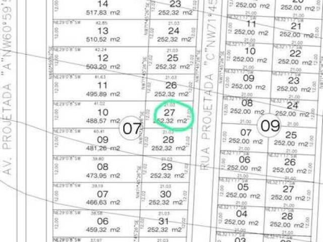 #10413 - Terreno para Venda em Arapongas - PR - 2